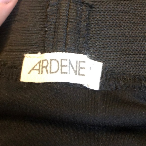 Mesh Knee-Length Black Skirt - Picture 2 of 2